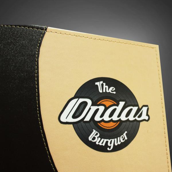 Cardápio com Corte Especial The Ondas Burger