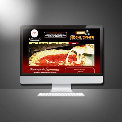 Site Pizzaria Dona Mariana